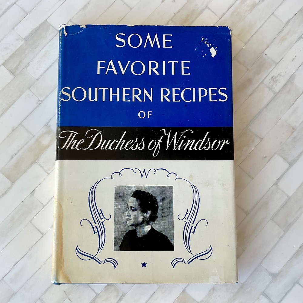 Vintage Cookbook by The Duchess of Windsor, 1942